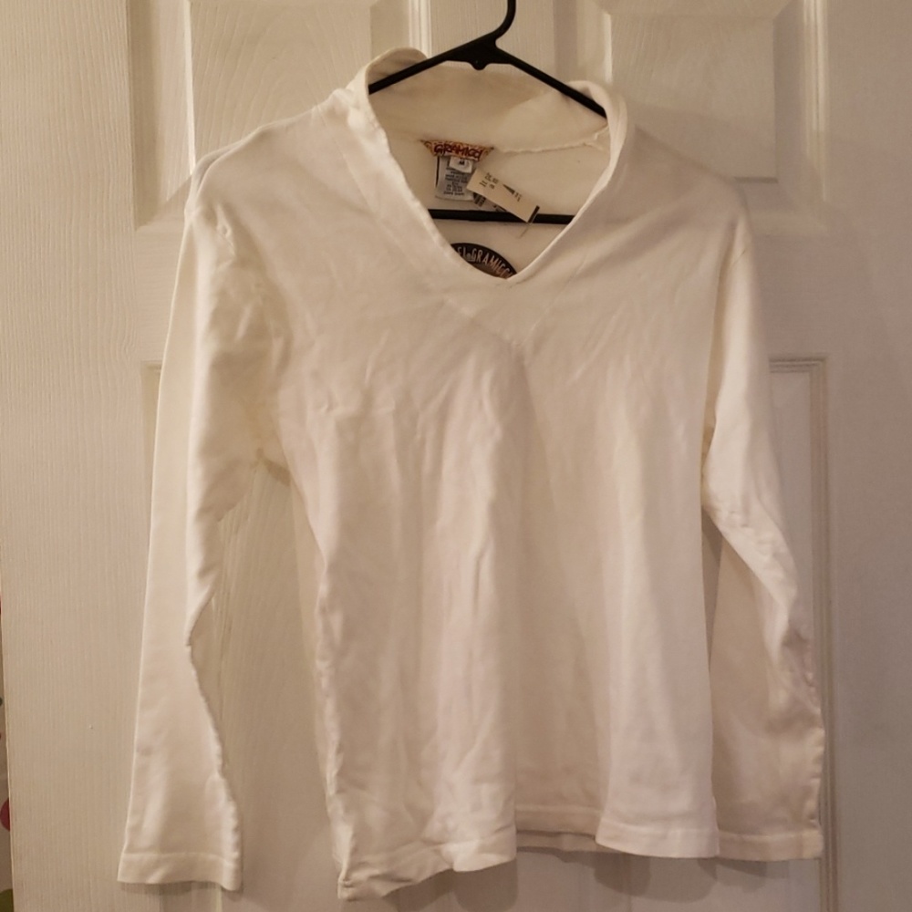 Soft white cotton shirt